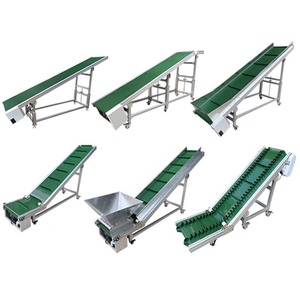 High Quality Inclined <strong>Conveyor</strong> Belt Machine Inclined Z Type Design Climbing Belt <strong>Conveyor</strong> System With Hopper Feeder For Sale - Product Image 5