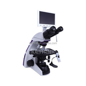 液晶ディスプレイ付き三眼生物顕微鏡KETHINK研究室教育用デジタル光学顕微鏡 - Product Image 3