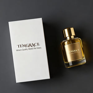 زجاجة عطر دائرية 30 فاخرة مع مضخة 50 ، بخاخ عالي الجودة مع غطاء بشعار مخصص - Product Image 3