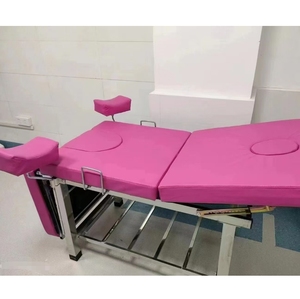 <span class=keywords><strong>Table</strong></span> d'examen gynécologique portable <span class=keywords><strong>en</strong></span> cuir véritable <span class=keywords><strong>de</strong></span> haute qualité, mobilier hospitalier, capacité <span class=keywords><strong>de</strong></span> <span class=keywords><strong>charge</strong></span> <span class=keywords><strong>de</strong></span> 150 kg pour usage médical - Product Image 6