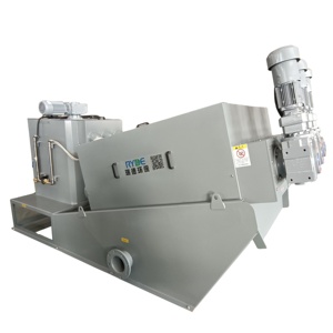 Deshidratador de tornillo de alta eficiencia controlado por PLC con recipiente a presión y motor para deshidratación de lodos - Marca Ryde (Venta al por mayor) - Product Image 1