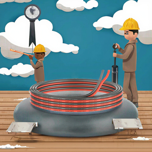 Cable de Alimentación de Cobre Trenzado de 0.5 Metros Cuadrados, 20AWG, Libre de Oxígeno, Aislamiento de PVC, 220V, Clasificación IP20, 0-50C, ¡Oferta! - Product Image 3