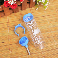 Botella de Agua para Conejos de Plástico Ecológico, Color Personalizado, con Boquilla Automática, para Roedores y Hámsters, Venta al Por Mayor
