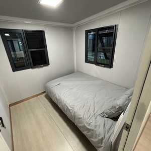 Casa Contenedor Expandible Prefabricada <span class=keywords><strong>Completa</strong></span> <span class=keywords><strong>de</strong></span> 40, 30 y 20 Pies, Casa Prefabricada <span class=keywords><strong>de</strong></span> Acero Ligero con Baño, Casas Prefabricadas - Product Image 4