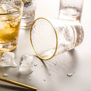 Cốc Thủy Tinh Uống Nước Trái Cây Có Gân Cốc Uống Rượu Whisky Borosilicate Sọc Dọc 300Ml 10Oz Cốc Cho Gia Đình Khách Sạn Nhà Hàng - Product Image 3