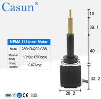 Mini Nema 11 actionneur linéaire externe à couple élevé 28x32mm 10N Force 0.67A moteur pas à pas de courant pour Machine de mesure de coordonnées