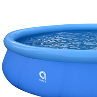Piscine gonflable de piscine extérieure Floding de haute qualité avec pompe de montage de 300gal