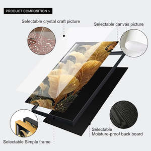 Peinture décorative 3D sur papier, impression numérique, art mural rectangulaire moderne haut <span class=keywords><strong>de</strong></span> gamme, style Art <span class=keywords><strong>Déco</strong></span>, nature morte, tendance - Product Image 4