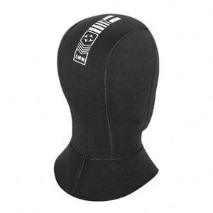 Gorro de <span class=keywords><strong>Neopreno</strong></span> Personalizado de 5mm de Grosor con Costuras Ciegas para Natación en <span class=keywords><strong>Invierno</strong></span>, Gorro Cálido para Surf, <span class=keywords><strong>Snorkel</strong></span> y Buceo - Product Image 2