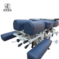 Table de physiothérapie pliable à commande électrique moderne, dernière génération, 3 moteurs, pour chiropraticiens professionnels, hôtels, salles de sport