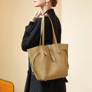 AndoBag - Bolso de Hombro de Cuero Vacuno Genuino para Mujer, Gran Capacidad, Multifuncional, Tipo Tote, Modelo 1859 - Product Image 3