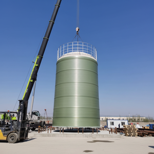 Venda Direta de Tanques de Armazenamento de Água em Fibra de Vidro / Tanques Químicos em Fibra de Vidro - Product Image 2
