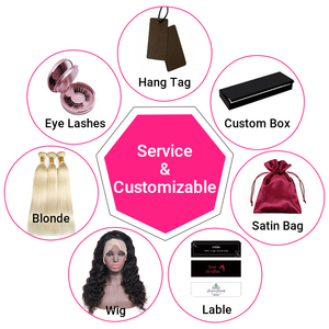 最佳角质层对齐处女发型器优质100% 貂皮巴西处女人体发束骨直 - Product Image 4