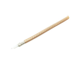 <span class=keywords><strong>Cable</strong></span> coaxial RG178 blindado único 50ohm Flexible FEP Jacket Color bronceado <span class=keywords><strong>Cable</strong></span> adaptador de baja pérdida para Cables de comunicación <span class=keywords><strong>Cable</strong></span> B/U - Product Image 4
