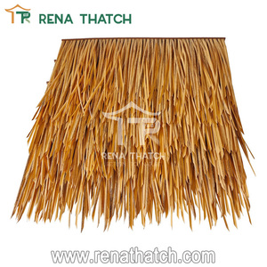 Nouveaux matériaux de chaume synthétique en nylon de Bali pour les toits de villégiature, chaume de palmier - Product Image 3