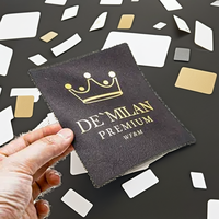 Cartes de visite couleur format A3 personnalisées avec estampage à chaud, impression offset sur papier kraft et papier d'art, options de conception sur mesure