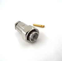 Connecteur coaxial RF 4.3/10 mâle à pince pour câble LMR400