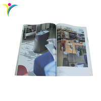 Impression de catalogues de produits de haute qualité, reliure parfaite personnalisée, papier offset verni, papier artistique, couverture souple