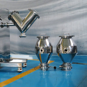 เครื่องผสมผงแบบ V ขนาด 10 ลิตร สำหรับการสอนและการวิจัยทางวิทยาศาสตร์ รุ่นมินิ สำหรับผสมผงและเม็ด - Product Image 2