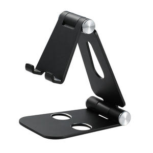 Support de téléphone de bureau pliable en alliage d'aluminium avec support de rotation à 270 degrés Support métallique universel flexible compatible iPad - Product Image 1