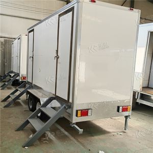 Remorque de camping mobile de luxe avec WC, douche et toilettes en fibre de verre, toilettes portables - Product Image 4