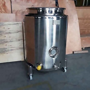 Récipient en acier pour faire bouillir le <span class=keywords><strong>lait</strong></span>, tambour industriel pour faire fondre le chocolat, la crème, le beurre, la confiserie, pot à cuisson pour la sauce caramel, la confiture - Product Image 4