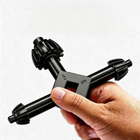 Clé de mandrin de perceuse multifonctionnelle en alliage pour bricolage, personnalisable, avec support OEM, épaisseur 1/2 po, couple max. 1000 lb-pi