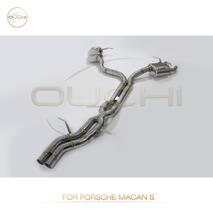 Catback de escape de acero inoxidable OUCHI para <span class=keywords><strong>Porsche</strong></span> <span class=keywords><strong>Macan</strong></span> 95B.1 <span class=keywords><strong>Macan</strong></span> <span class=keywords><strong>S</strong></span>/<span class=keywords><strong>Diesel</strong></span>/<span class=keywords><strong>Macan</strong></span> GTS 2014-2017 3,0 T V6 sistema de escape de tubos - Product Image 3