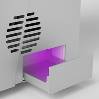 Imprimante 3D Hifun3D Mini 6,8 pouces, résolution 9K, boîte à lumière UV à séchage rapide, haute précision industrielle, nivellement automatique