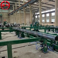Línea de Producción de Tubos de Acero SSAW de 3200 mm con Máquina de Soldadura Espiral Personalizada, Soldadura en Línea y Prueba Hidrostática