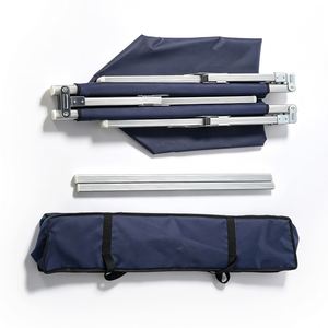 New Design High Quality Aluminum Alloy <b>Folding</b> <b>Cot</b> with Breathable Oxford Fabric Durable & Adjustable Height for Outdoor Use - Product Image 5