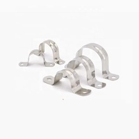 Support de tuyau d'eau en forme de U en acier inoxydable pince de selle pince de gorge d'équitation