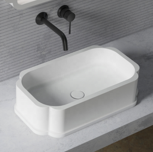 Nuevo <span class=keywords><strong>Lavabo</strong></span> <span class=keywords><strong>de</strong></span> Baño <span class=keywords><strong>de</strong></span> Diseño Moderno con Superficie Sólida <span class=keywords><strong>de</strong></span> Piedra y Desagüe para Hoteles y Baños - Product Image 6
