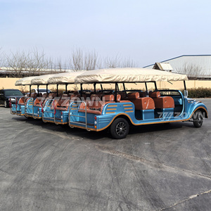 รถยนต์ไฟฟ้าคลาสสิกวินเทจ 8 ที่นั่ง สำหรับการท่องเที่ยวชมวิว เหมาะสำหรับโรงแรม รีสอร์ท มหาวิทยาลัย และการขนส่งในสถานที่ท่องเที่ยว - Product Image 6