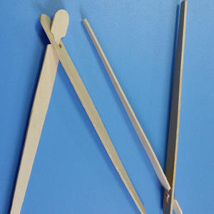 คลิปหนีบตะเกียบไม้แบบใช้แล้วทิ้ง NEWELL ดีไซน์ทันสมัย สำหรับ<span class=keywords><strong>ซูชิ</strong></span> ขนมอบ อาหาร บรรจุภัณฑ์หลากหลาย สามารถพิมพ์โลโก้ได้ - Product Image 3