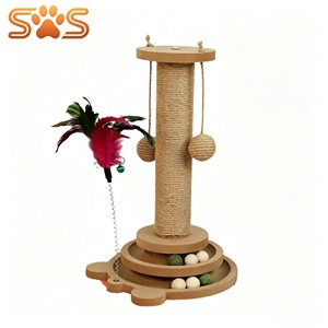 <span class=keywords><strong>Árbol</strong></span> Rascador <span class=keywords><strong>para</strong></span> <span class=keywords><strong>Gatos</strong></span> de Sisal y Madera Ecológico, de Fácil Montaje, Precio Económico de Fábrica, Gran Venta - Product Image 4