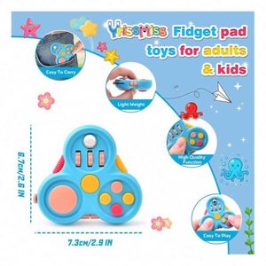 Anillos Antiestrés de Alta Calidad, Juguete Giratorio para TDAH, Cadena Sensorial con Características de Estimulación para Adultos y Niños con Necesidades de Inquietud - Product Image 5