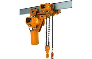 รอกโซ่ไฟฟ้า1ตันพร้อมตะขอรุ่น hhbb 220V รอกก่อสร้างเหล็กสำหรับใช้ในอุตสาหกรรมรับน้ำหนักได้500กก. - Product Image 6