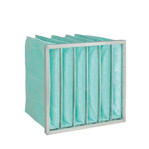 Filtre à sacs F7 à efficacité moyenne écologique : support en fibres synthétiques et cadre en aluminium recyclable pour projets verts - Product Image 5