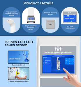 अस्पताल का उपयोग मानव शरीर को अनुकूलित इलेक्ट्रॉनिक ऊंचाई और वजन पैमाने अल्ट्रासोनिक बीम शरीर के ऊंचाई वजन पैमाने - Product Image 5