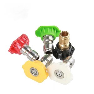 Boquilla de Alta Presión para Lavadora a Presión, Conexión Rápida de 1/4, Cinco Colores, Acero Inoxidable y Nylon, para Limpieza de Autos - Product Image 1