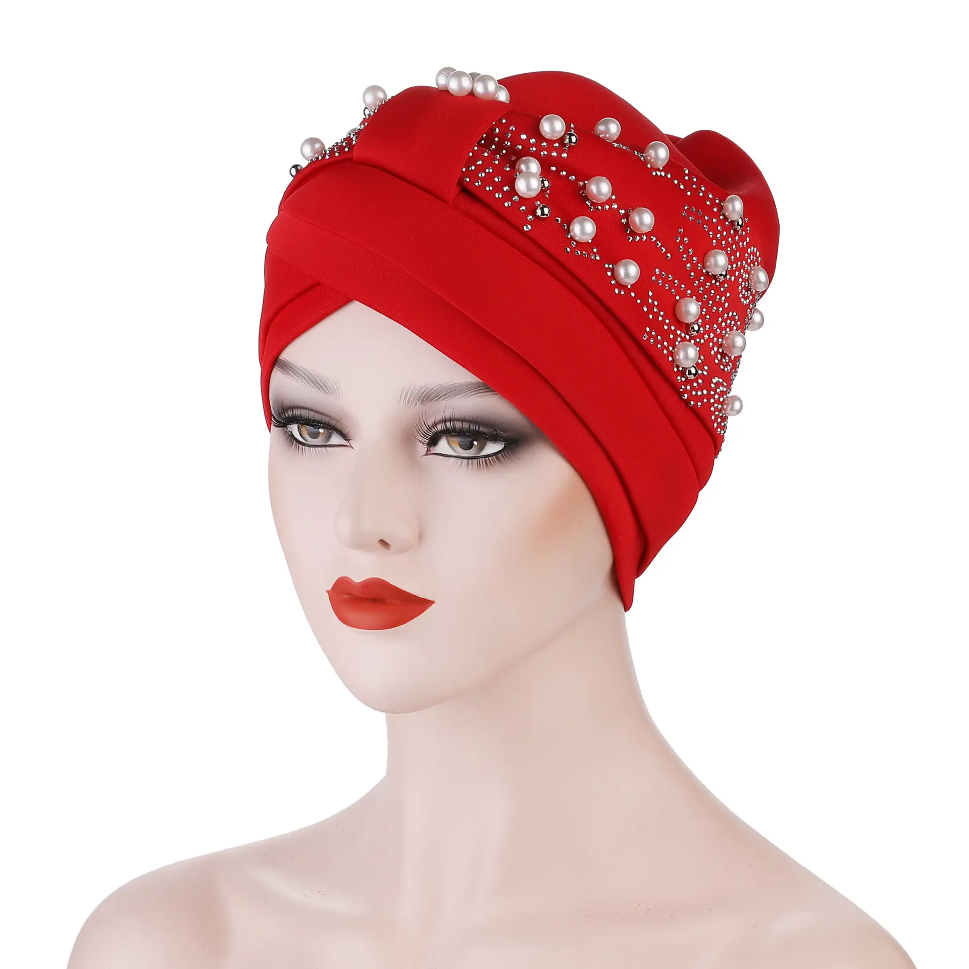 Chapeau Turban En Velours - Neuf Sans étiquette - Couleur Non Spécifiée