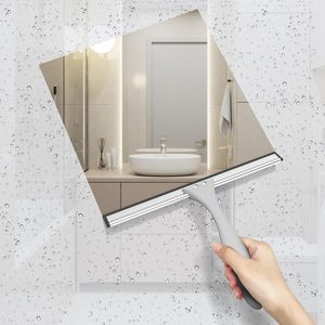 Nettoyeur multi-surfaces avec crochet de suspension intégré pour le nettoyage des portes de douche, des miroirs, des carreaux, des fenêtres et des vitres automobiles - Product Image 4