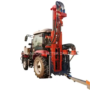 Tractor Mounted Water Well Drilling Rig/wells Drilling Machine/tractor Mounted Used Borehole Rotary Drilling Rig Factory