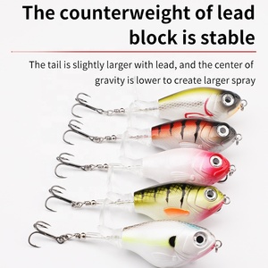 <span class=keywords><strong>Bonic</strong></span> 3D ojos luminosos lápiz señuelo grasa señuelo cebo de pesca para salmón de agua dulce en ríos HECHO DE Material ABS duradero - Product Image 4