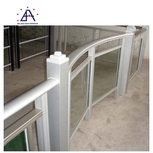 Escalier extérieur Design <span class=keywords><strong>Terrasse</strong></span> Pont Verre <span class=keywords><strong>Balustrade</strong></span> Rail Aluminium Balcon Rampe Prix - Product Image 6