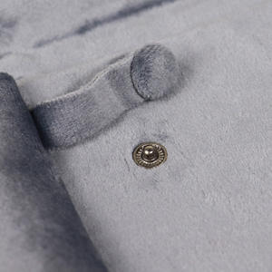 ถุงผ้ากำมะหยี่หรูหราสำหรับใส่สร้อยคอมุก พร้อมกระดุมแป๊ก สำหรับใส่ต่างหู แหวน สร้อยคอ ชุดเครื่องประดับ ป้องกันฝุ่น - Product Image 2