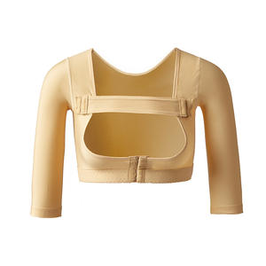 Ropa Moldeadora Postoperatoria para Brazos <span class=keywords><strong>y</strong></span> <span class=keywords><strong>Pecho</strong></span> <span class=keywords><strong>de</strong></span> Mujer con Diseño <span class=keywords><strong>de</strong></span> Mariposa, <span class=keywords><strong>de</strong></span> Nylon Sin Costuras, Reductora, Adelgazante, con Soporte <span class=keywords><strong>y</strong></span> Levantamiento <span class=keywords><strong>de</strong></span> Busto - Product Image 5