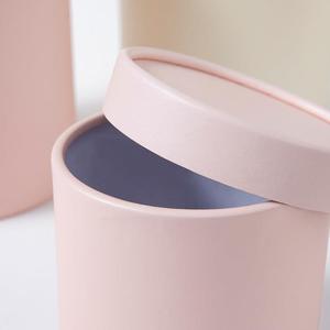 Scatola Cilindrica per Fiori Conservati, Disponibile in Varie Dimensioni, Confezione Regalo Vuota in Nero, Bianco e Rosa - Product Image 4