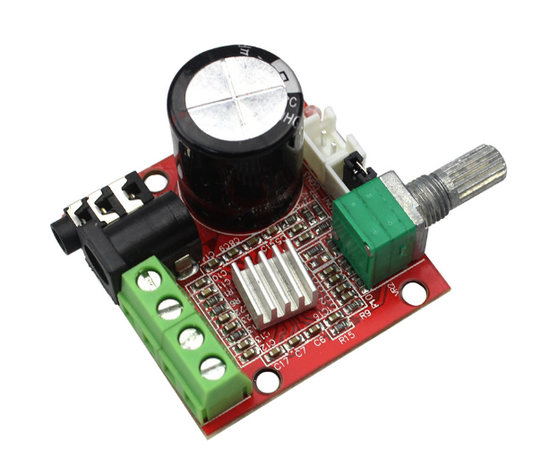 PAM8610 Mini Power Amplifier Board TDA2030 12V 10W Pure D Class Stereo Power Amplifier Module